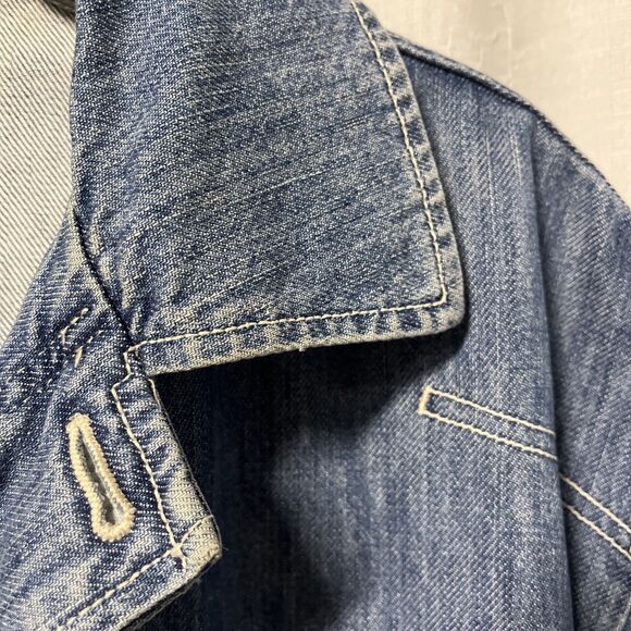 BLUE WILLI'S Rare Vintage Trucker Denim Jacket Blue Jean Mens Size XXXL - Picture 3 of 16